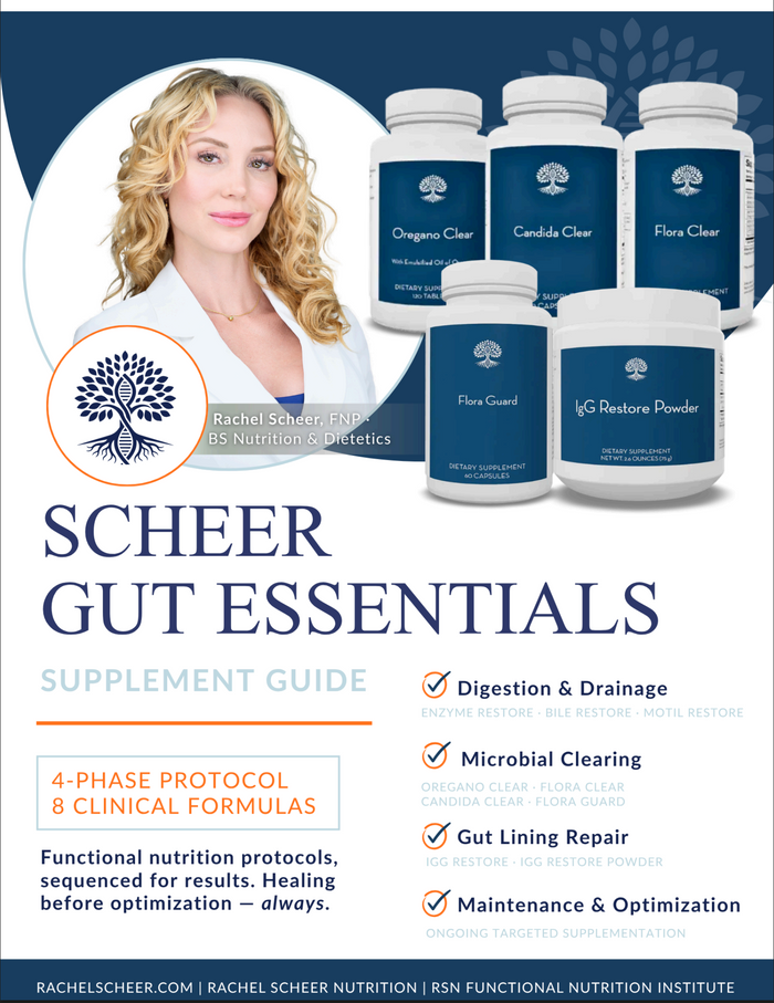 A complete gut protocol, not a product list